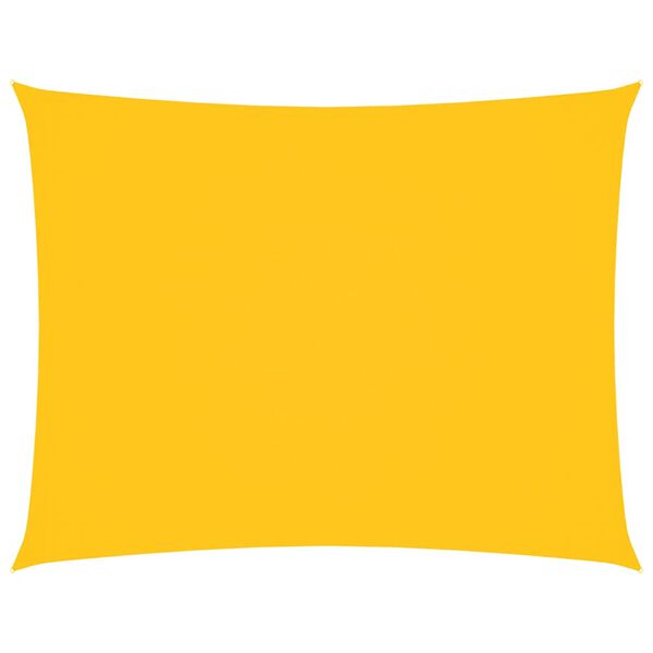 vidaXL Sonnensegel Oxford-Gewebe Rechteckig 2x3 m Gelb
