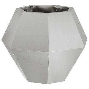 vidaXL Pflanzk&uuml;bel Silber 50 x 50 x 40 cm Edelstahl