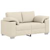 vidaXL Sofa 2 pcs Hellgrau 219 x 80 x 82 cm Stoff