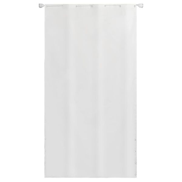 vidaXL Senkrechtmarkise Oxford-Gewebe 140×240 cm Weiß