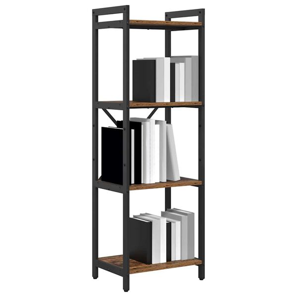 vidaXL B&uuml;cherregal Altholz 40 x 30 x 85 cm Holzwerkstoff
