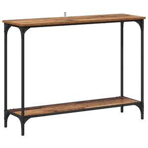 vidaXL Konsolentisch Altholz 101 x 30,5 x 75 cm Holzwerkstoff