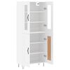 vidaXL Highboard Wei&szlig; 69,5x34x180 cm Holzwerkstoff