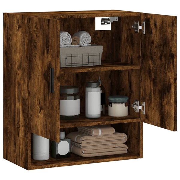 vidaXL Wandschrank R&auml;uchereiche 60x31x70 cm Holzwerkstoff