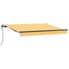 vidaXL Ausziehbare Markise Sand 2,5 x 2 m Stoff