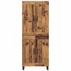 vidaXL Highboard Altholz 69,5 x 34 x 180 cm Holzwerkstoff