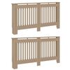 vidaXL Heizk&ouml;rperabdeckung 2 Stk. Sonoma-Eiche 152 x 19 x 81,5 cm