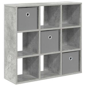 vidaXL Sideboard Betongrau 73,5 x 24 x 69,5 cm