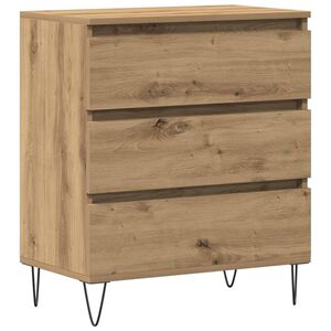 vidaXL Sideboard Artisan-Eiche 60 x 35 x 70 cm Holzwerkstoff