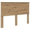 vidaXL Kopfteil mit Kopfteil Artisan-Eiche 140 cm Holzwerkstoff