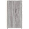 vidaXL Sideboard Grau Sonoma 80x30x54 cm Holzwerkstoff