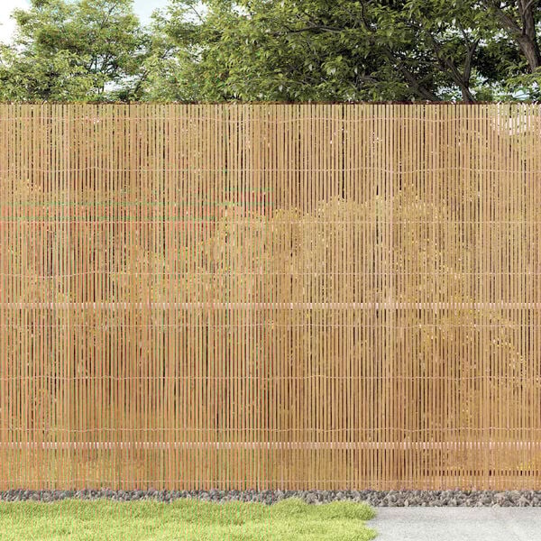 vidaXL Bambuszaun Braun 400 x 150 cm Bambus