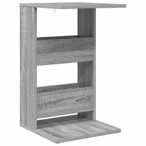 vidaXL Beistelltisch Sonoma-Grau 40 x 35 x 60,5 cm Holzwerkstoff