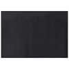 vidaXL Teppich Rechteckig Schwarz 70x100 cm Bambus