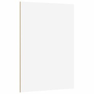 vidaXL Dekoplatten 12 Stk. Wei&szlig; 21 x 30 x 0,27 cm Holzwerkstoff
