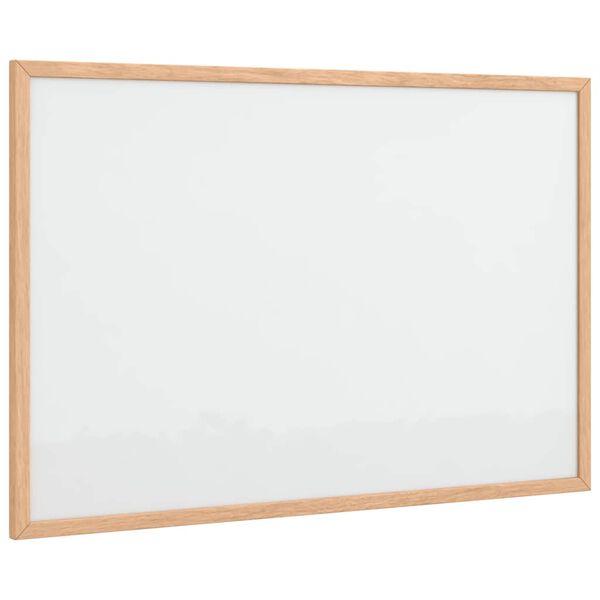 vidaXL Magnetisches Whiteboard mit Rahmen aus massivem Kiefernholz 60 x 40 cm
