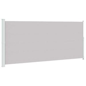 vidaXL Seitenmarkise Ausziehbar 220x514 cm Grau