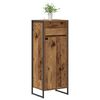 vidaXL Badezimmerschrank Altholz 40 x 30 x 100 cm Holzwerkstoff