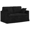 vidaXL Sofa Schwarz 138 x 78 x 80 cm Samt