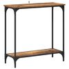 vidaXL Konsolentisch Altholz 75 x 30,5 x 75 cm Holzwerkstoff