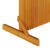 vidaXL Sichtschutz Braun 79.5 x 50 x 110 cm Massivholz Akazie