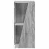 vidaXL Seitenregal Graues Sonoma 33 x 32 x 70,5 cm Holzwerkstoff