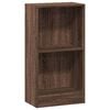 vidaXL B&uuml;cherregal Braun Eichen-Optik 40x24x76 cm Holzwerkstoff