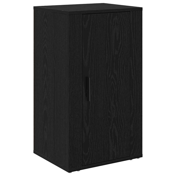vidaXL Sideboard Schwarz Eichen-Optik 40 x 33 x 70 cm Holzwerkstoff