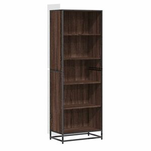 vidaXL B&uuml;cherregal Braun Eichen-Optik 60x35x170,5 cm Holzwerkstoff