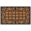vidaXL Fu&szlig;matte Rechteckig 45x75 cm Gummi und Kokosfaser