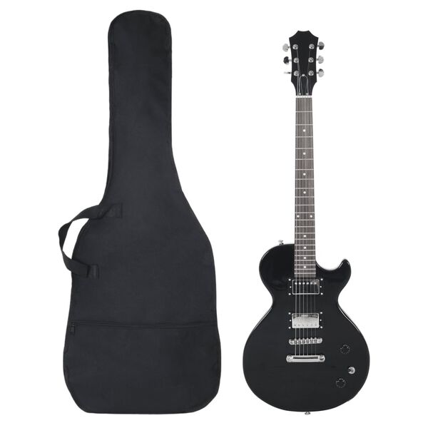 vidaXL E-Gitarre f&uuml;r Anf&auml;nger mit Tasche Schwarz 4/4 39"