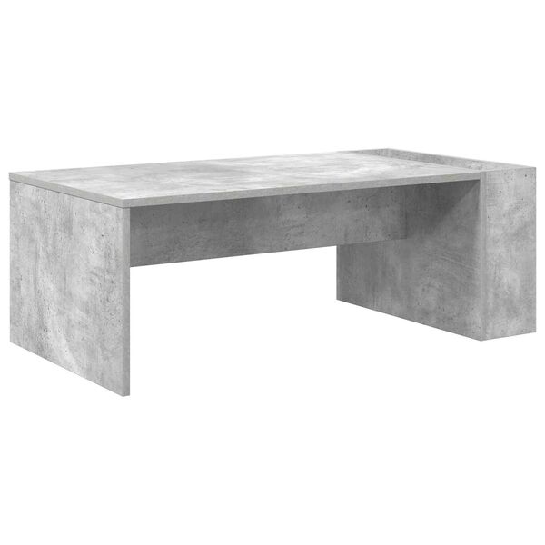 vidaXL Couchtisch Beton Grau 95 x 50 x 34 cm Holzwerkstoff