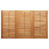 vidaXL Esstisch Braun 150 x 90 x 75 cm Massivholz Teak