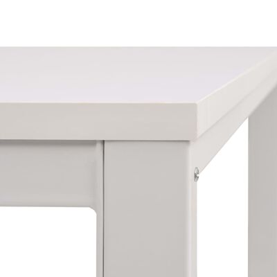 vidaXL Schreibtisch 120×60×75 cm Weiß