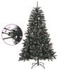 vidaXL Künstlicher Weihnachtsbaum mit Ständer Grün 120 cm PVC