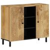 vidaXL Beistellschrank 90x33x75 cm Massivholz Mango