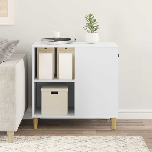 vidaXL Katzenhaus Wei&szlig; 72 x 42,5 x 70 cm Holzwerkstoff