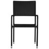 vidaXL 7-tlg. Garten-Essgruppe Schwarz Poly Rattan und Stahl