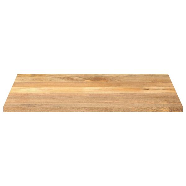 vidaXL Tischplatte 110x80x3,8 cm Rechteckig Massivholz Mango