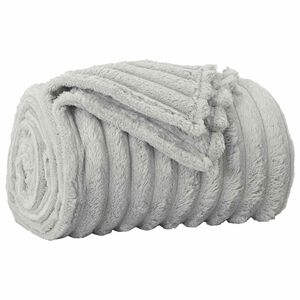 vidaXL Wohndecke Grau 200 x 150 cm 0.8 kg Fleece