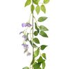 vidaXL Blumengirlanden Blumen 6 Stk. Lila 200 cm