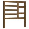 vidaXL Bett-Kopfteil Honigbraun 81x4x104 cm Massivholz Kiefer