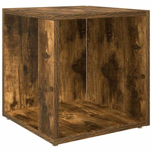 vidaXL Beistelltisch R&auml;uchereiche 33x33x34,5 cm Holzwerkstoff