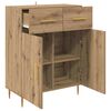 vidaXL Sideboard Artisan-Eiche 69,5 x 34 x 90 cm Holzwerkstoff