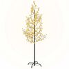 vidaXL LED-Baum mit Kirschbl&uuml;ten Warmwei&szlig; 220 LEDs 220 cm