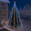 vidaXL Weihnachtsbaum-Beleuchtung 500 LEDs Blau 500 cm