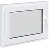 vidaXL Kellerfenster RISOR 80 x 60 cm PVC und Glas Anthrazit