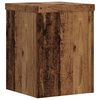 vidaXL Pflanzenst&auml;nder 2 Stk. Altholz-Optik 15x15x20 cm Holzwerkstoff