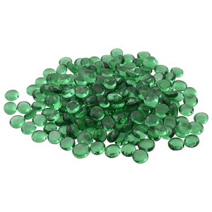 vidaXL Glasnugget 17-19 mm Gr&uuml;n Glas