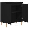 vidaXL Sideboard Schwarz 60 x 35 x 70 cm Holzwerkstoff